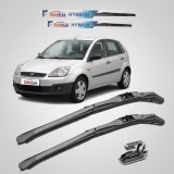 Cumpara ieftin Ștergătoare Ford Fiesta V Hatchback 5 uși (2005&ndash;2008) &ndash; Set față Hybrid