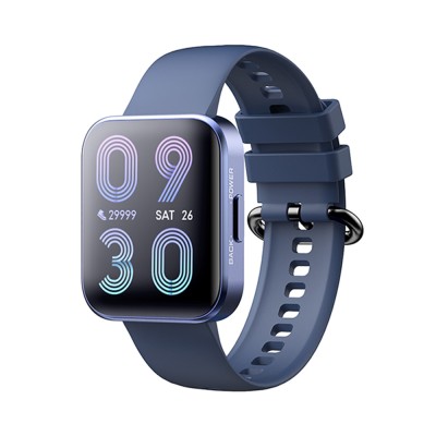 Ceas Smartwatch XK Fitness C17 cu Monitorizare ritm cardiac, Nivel oxigen, Moduri sportive, Memento sedentar, Pedometru, Alarma, Lanterna, Albastru foto