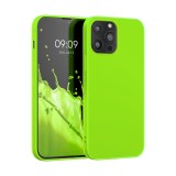 Husa pentru Apple iPhone 13 Pro Max, Silicon, Verde, 55970.75, kwmobile, Carcasa