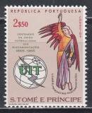 Sao Tome si Principe 1965 - A 100-a aniversare a UIT, MNH, Nestampilat