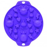 Forma din silicon pentru ciocolata, Chefclub kids