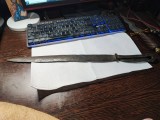 Sabie mica vintage lucrata custom 1803