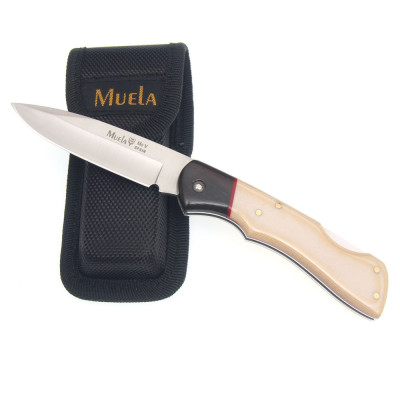 Muela Briceag cu lama blocabila Micarta/African Blackwood VX-8B foto