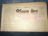 ZIARUL ROMANIA LIBERA 19 APRILIE 1950