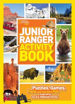 Junior Ranger Activity Book: Puzzles, Games, Facts, and Tons More Fun Inspired by the U.S. National Parks! foto