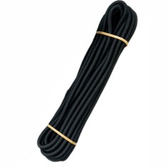 Coarda elastica 10mm, Sfoara cauciuc 10m, Cablu elastic negru