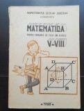 Matematica pentru cercurile de elevi din clasele V-VIII - Ion Tiotioi (coord.)