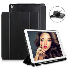 Husa Tableta Apple Ipad 9.7&amp;quot; 5Th Generation, A1822, A1823, Smartbook ofera protectie Luxury Poket Black foto