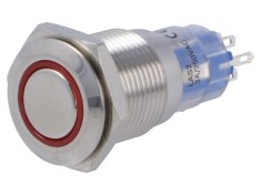 Comutator Anti-Vandalism DPST 3A/250V ON-ON
