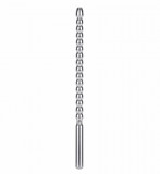 Dilatator Uretral Small Beads, Metal, Argintiu, 9 cm, STD