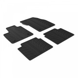 Set covorase auto din cauciuc Ford Focus 4, 5 usi Hatchback/Combi 07.2018-, Negru, Gledring, 4 buc.