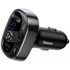Modulator FM Bluetooth Baseus S-09, 2 x USB-A - 1 x microSD