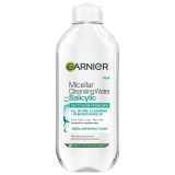 Garnier Salicylic Micellar Cleansing Water All-in-One Apă micelară demachiantă pentru față 400 ml