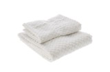 Cumpara ieftin Set 2 prosoape baie bumbac alb 36 x 56 cm, 53 x 96 cm, 500 gr
