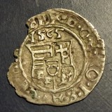 Ungaria 1 denar 1565 argint Ferdinand 1