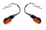 Set semnalizari LED, forma ovala, lumina portocalie, culoare negru Cod Produs: MX_NEW AM13261