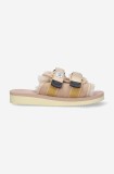 Suicoke papuci femei, culoarea bej MOTO.M2AB.BEIGE-BEIGE