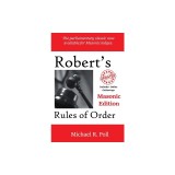 Robert's Rules of Order: Masonic Edition
