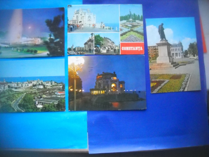 HOPCT LOT NR 531 CONSTANTA-CT-5 CARTI POSTALE-RSR-CIRCULATE