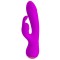 Vibrator Rabbit Broderick, Violet, 18 cm