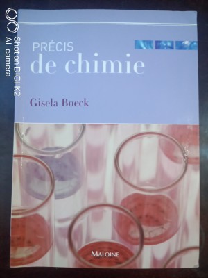Precis de chimie I-II-Gisela Boeck foto
