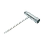 Cheie pentru bujie drujba 13x19 mm cu surubelnita dreapta inclusa