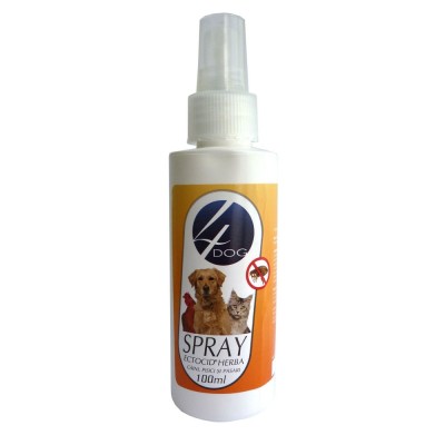 Spray antiparazitar caini / pisici, Ectocid Herba 4 Dog, 100 ml foto