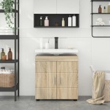 vidaXL Set dulap baie TULUM Stejar Sonoma 60 x 34 x 63 cm 880323
