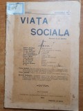 Revista viata sociala februarie 1910- anul 1,nr. 1 -tudor arghezi,gala galaction