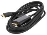 Adaptor HDMI 2.0 USB 3.1 la USB C 2m Negru