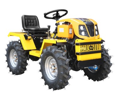 ProGARDEN Campo T12 Minitractor G2.1 4x4, 12CP, diesel, hidraulica fata-spate, roti 6.00-12 ProAdvanced PowerfulTools foto