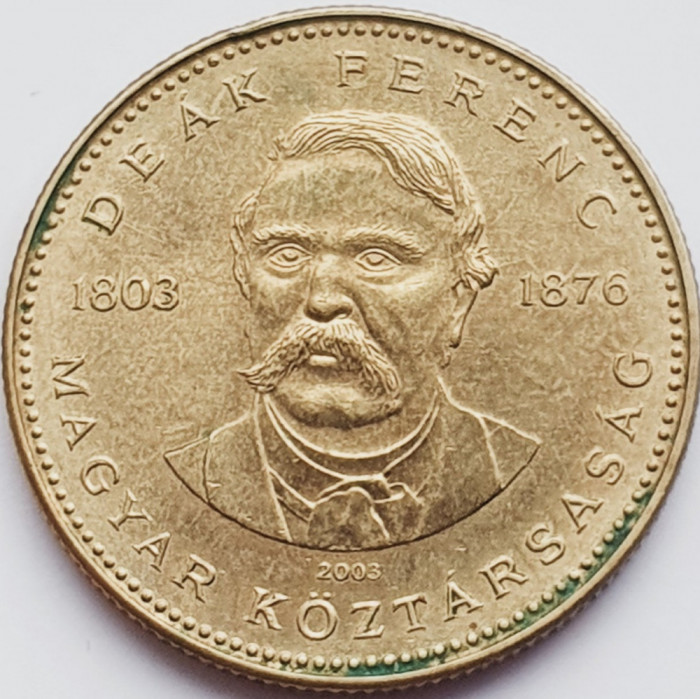 2823 Ungaria 20 Forint 2003 De&aacute;k Ferenc 1803-1876 km 768
