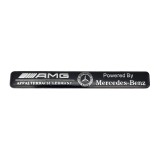 Emblema AMG pentru Mercedes, 10x1.5cm, negru, Mercedes-benz