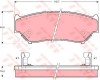 Set placute frana,frana disc SUZUKI VITARA Cabrio (ET, TA) (1988 - 2002) TRW GDB1174