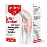 Capsule cu turmeric pentru sanatatea articulatiilor Dr Herz 60 buc