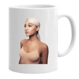 Cana alba personalizata ariana grande love, INOVATIX&reg;. 330 ml