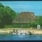 CPIB 23496 CARTE POSTALA - DELTA DUNARII. CABANA &quot;ILGANI&quot;, BARCA CU MOTOR, CIRCULATA, 1979, STAMPILE, TIMBRU