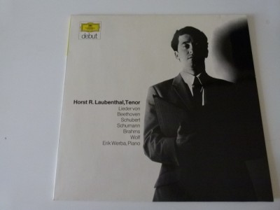 Beethoven, Schubert- Laubenthal, vinil foto