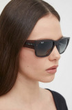 Ray-Ban ochelari de soare femei, culoarea gri, Ray Ban