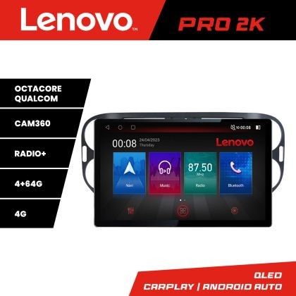 Navigatie VW TIGUAN Lenovo PRO 4+64 13 inch 2K android 4G DSP gps internet 8Core CarStore Technology