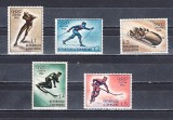 A12 S2 4 - Timbre foarte veche - San Marino - Jocurile olimpice - Cortina 1956