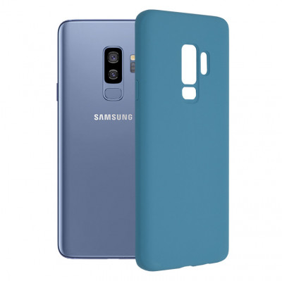 Husa Techsuit Soft Edge Silicon Samsung Galaxy S9 - Denim Blue foto