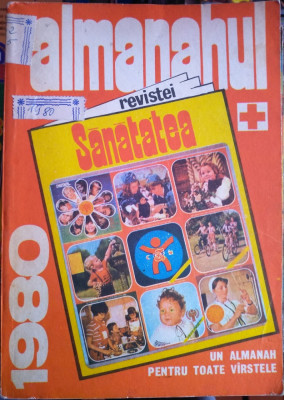 Almanahul revistei Sănătatea 1980 foto