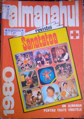 Almanahul revistei Sănătatea 1980 foto