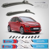 Cumpara ieftin Ștergătoare Citroen C4 Picasso II (2013&ndash;2016) Flat | Set Față &ndash; TeamCar&reg;