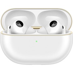 Casti HUAWEI FreeBuds Pro 4, True Wireless Bluetooth, In-Ear, Microfon, Noise Cancelling, Carcasa incarcare wireless, Alb