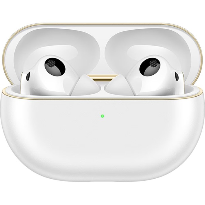 Casti HUAWEI FreeBuds Pro 4, True Wireless Bluetooth, In-Ear, Microfon, Noise Cancelling, Carcasa incarcare wireless, Alb