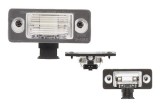 Lampa numar Skoda Fabia (6y), 04.2000-03.2007, spate, Stanga = Dreapta, C5W; cu suport becuri; cu becuri, TYC