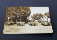 Paradă Militară, Parma Amintire Regiment ,Carte Poștală Veche Italiană 1927 , Piesă de Colecție Rară!
