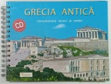GRECIA ANTICA , MONUMENTELE ATUNCI SI ASTAZI de NIKI DROSOU - PANAYOTOU , 2008 , CD*